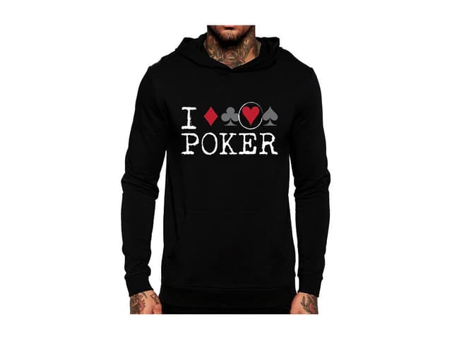 I Love Poker pulóver