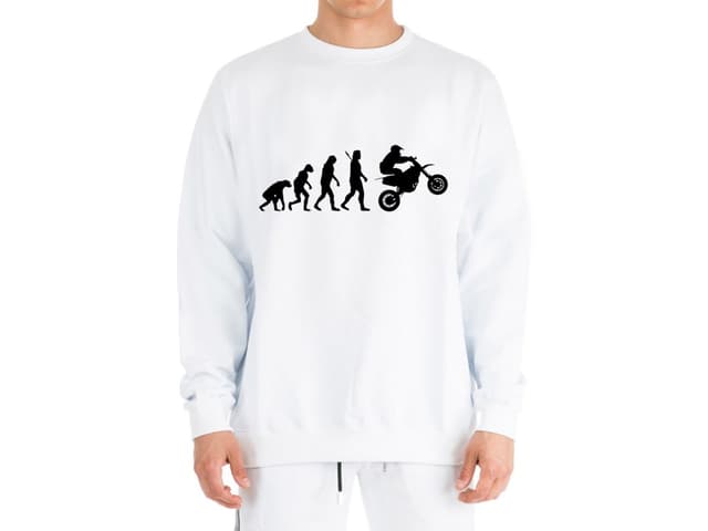 Motoros Evolúció Pulóver
