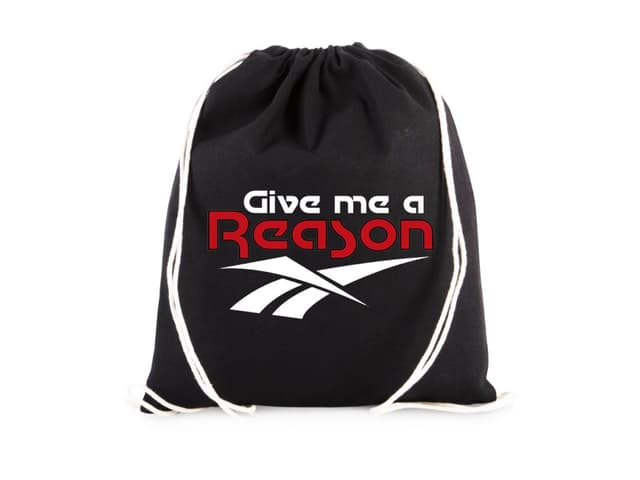 Reason Bag Reebok Parody