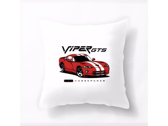 Piros Dodge Viper GTS párna