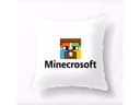 Minecraft Microsoft paródia párna