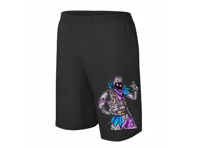 Férfi/Gyerek Rövidnadrág Raven - Fortnite Skin
