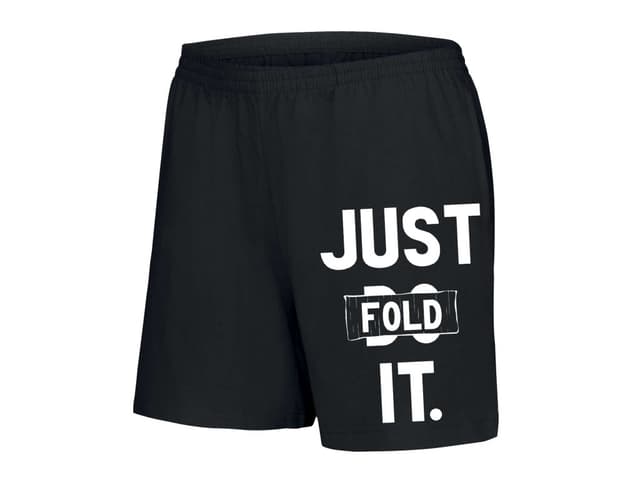 Női póker rövidnadrág - Just Fold It