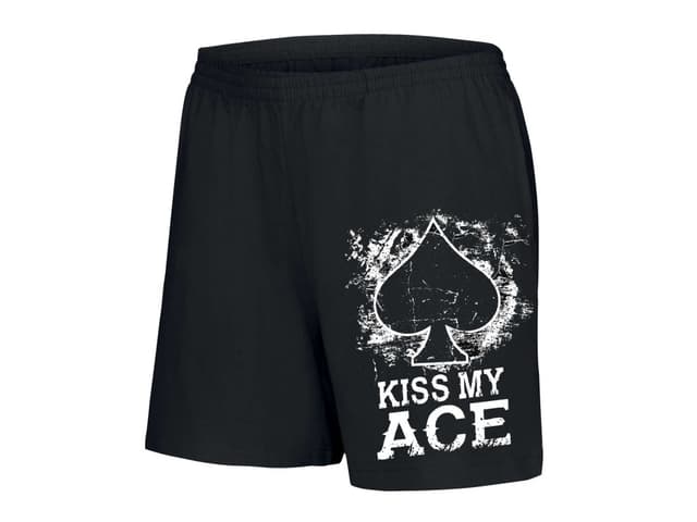 Női póker rövidnadrág - Kiss Me Ace