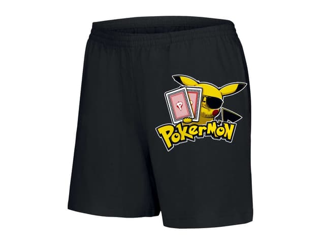 Női rövidnadrág Póker és Pokémon