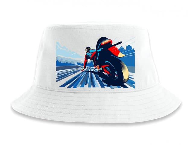 Motoros verseny sapka