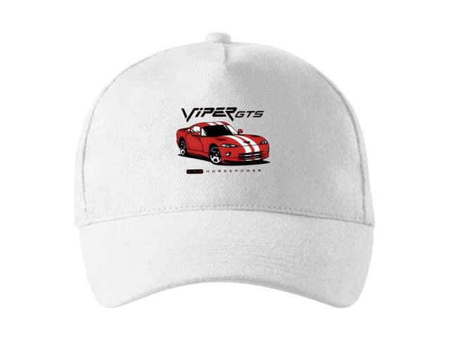 Piros Dodge Viper GTS sapka