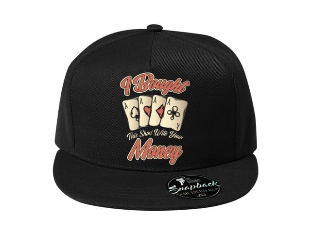 Snapback Ezt a pólót a pénzedből vettem