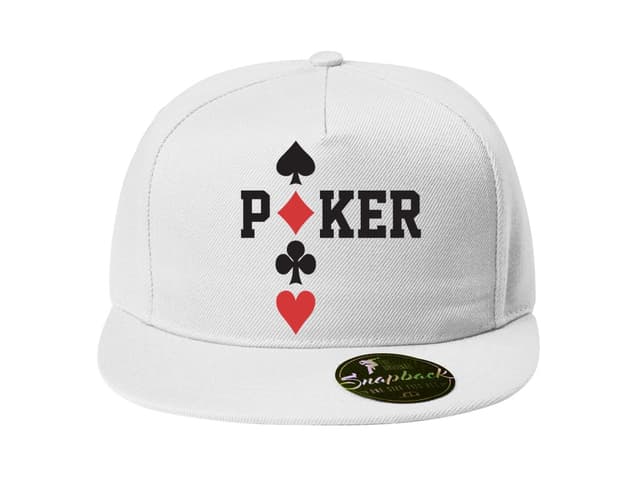 Snapback Póker Gyémántok Pikk Treffek Körök