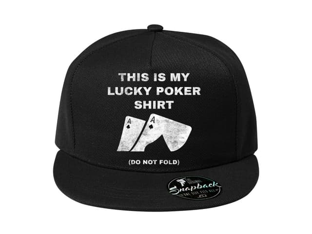 Snapback Ez a szerencsés pókerpólóm