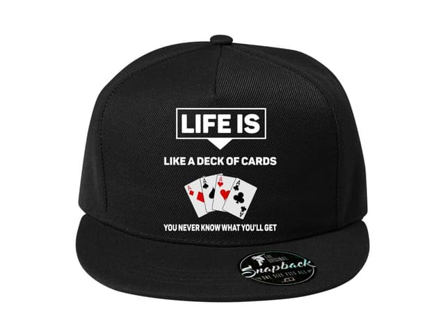 A Snapback Life olyan, mint egy pakli kártya – sosem tudhatod, milyen lapokat kapsz.