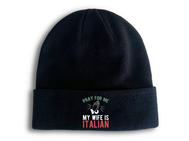 Kötött téli sapka Crazy Italian Love Live