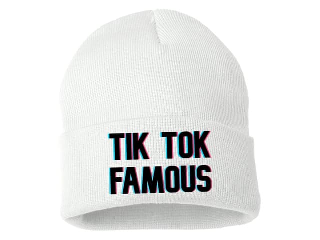 Kötött téli sapka TikTok népszerű