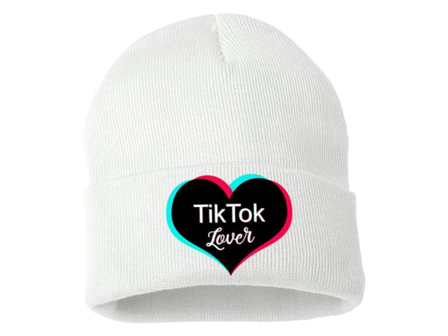 Kötött téli sapka Tik Tok Lover