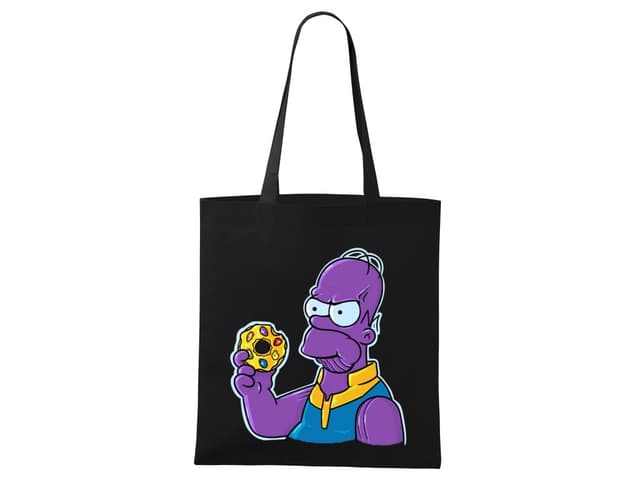 Homer Simpson - Bosszúállók Fánk Bevásárlótáska