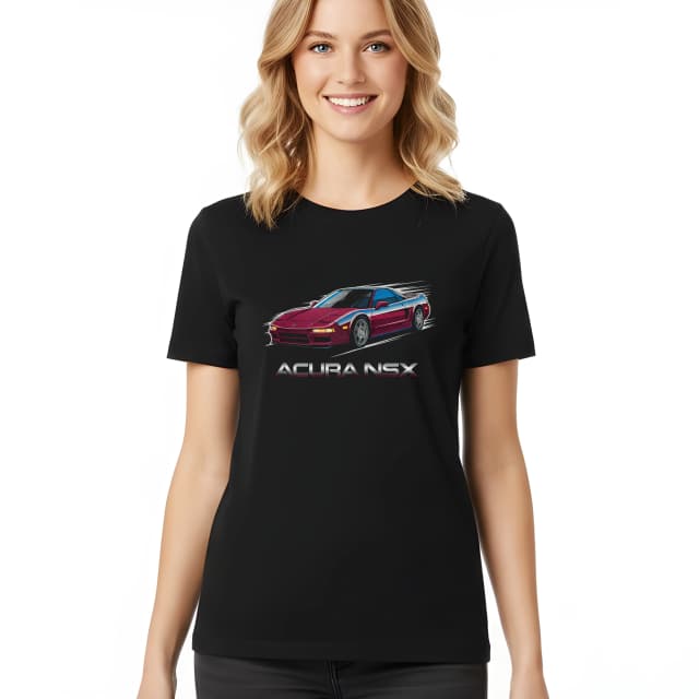 Női póló Retro Japanese Speed And Elegance Acura NSX A tökéletes versenyálom